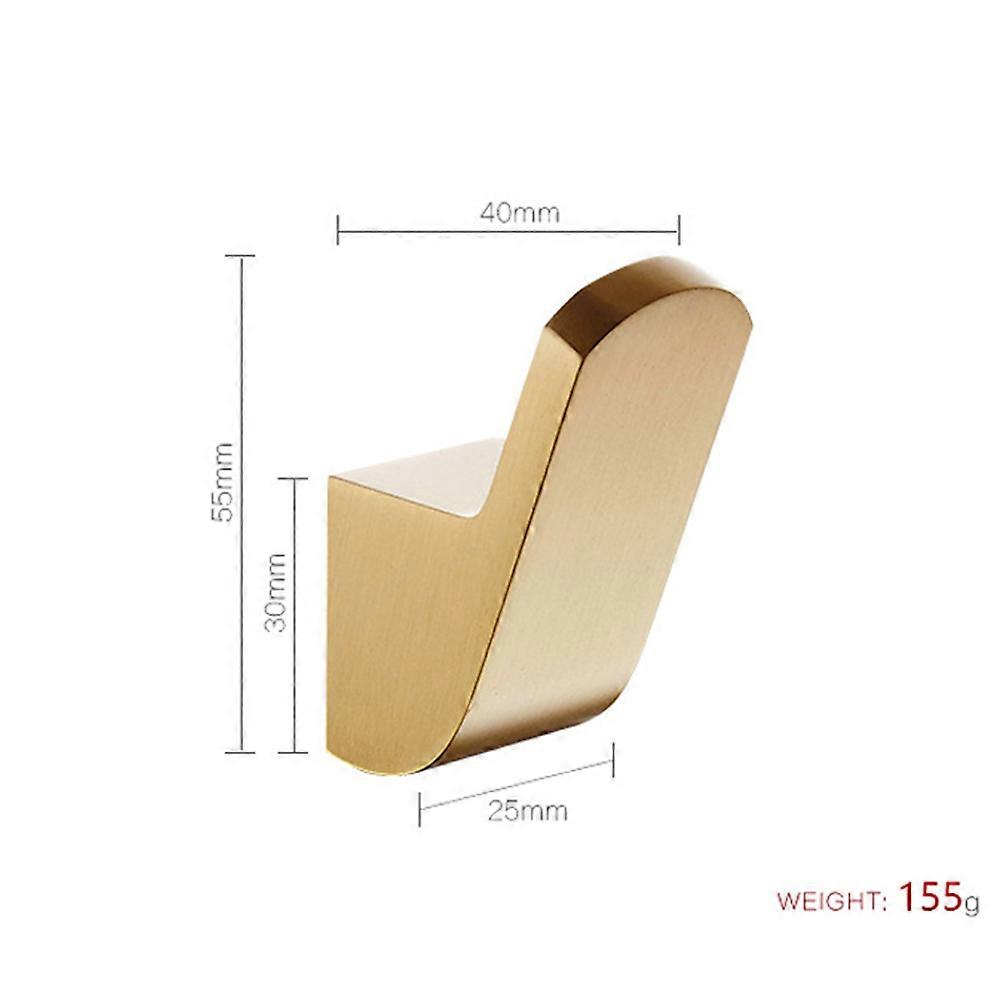 Golden Metal Hooks Wall Hooks for Holding Towel on