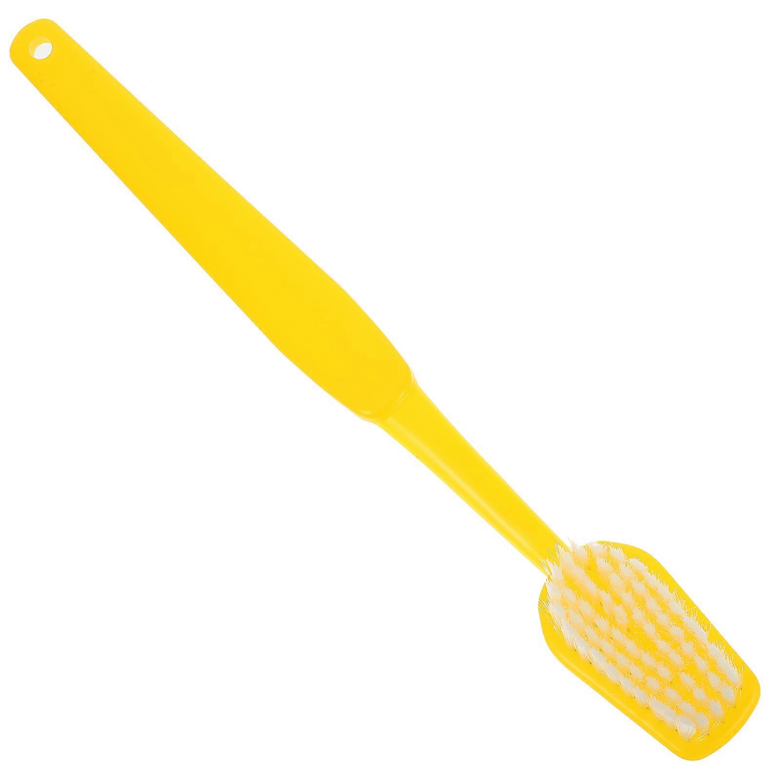 Large Toothbrush Decoration for Party Favor 4Pcs Yellow Photo Props