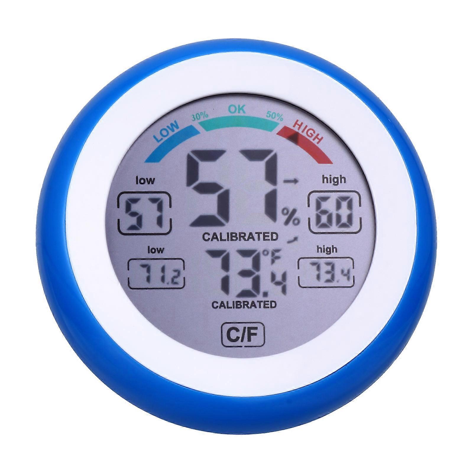 Digital Temperature Gauge Multi-Functional Hygrometer for Home Use 2Pcs