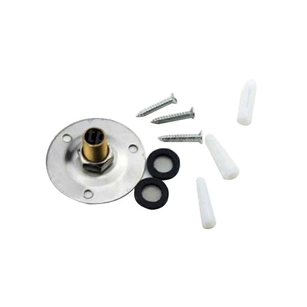 Valve 3-Way Male Connector for Shower System 2Pcs Silver