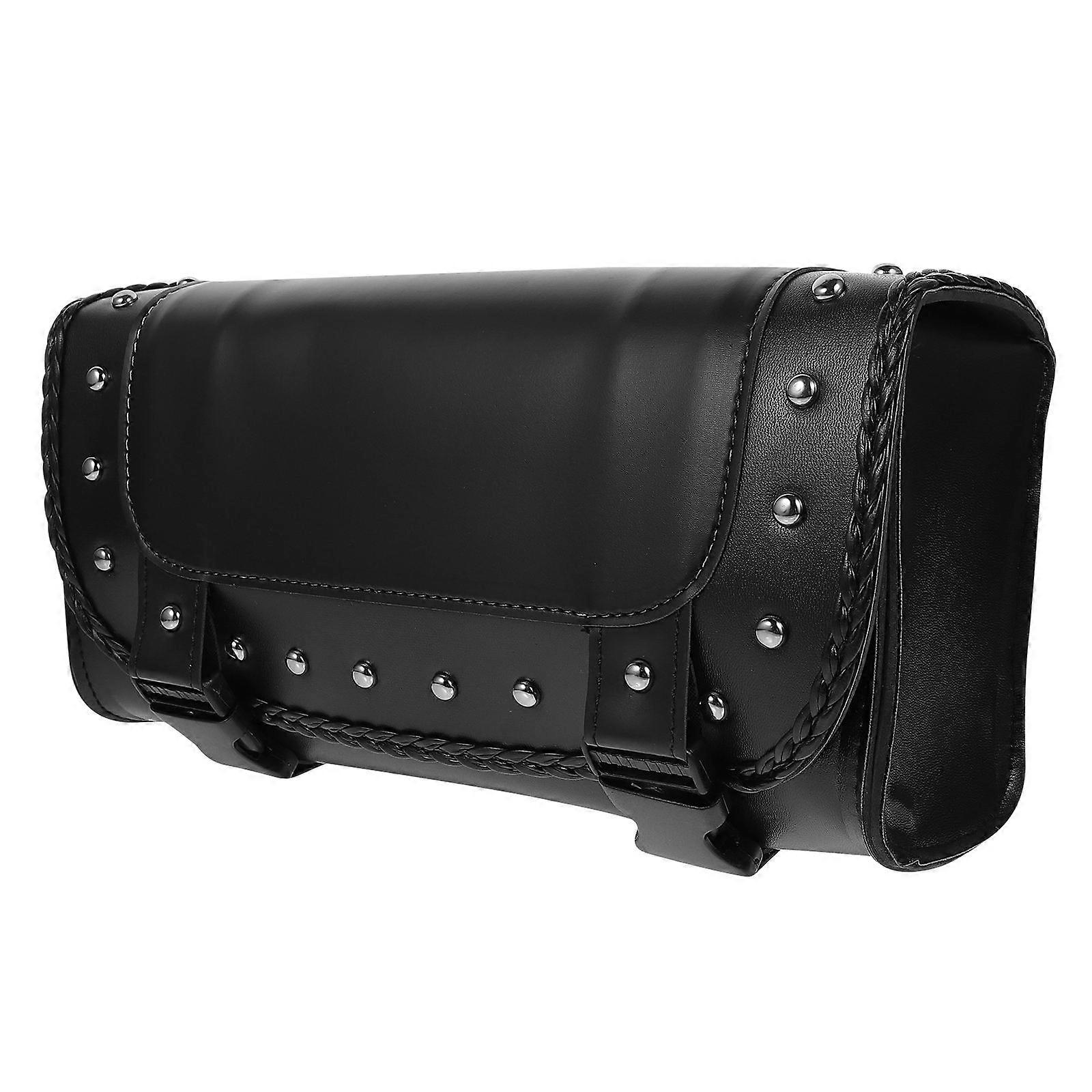 Motorcycle Storage Bag for Storage Use 2Pcs Black Side Packs