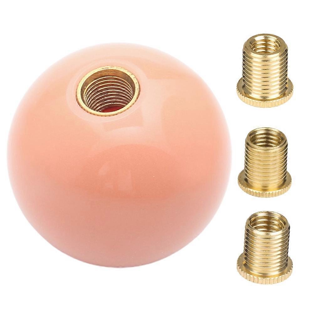 Car Accessories Lever Knob Handle Knob for Car Use 2Pcs Red Color