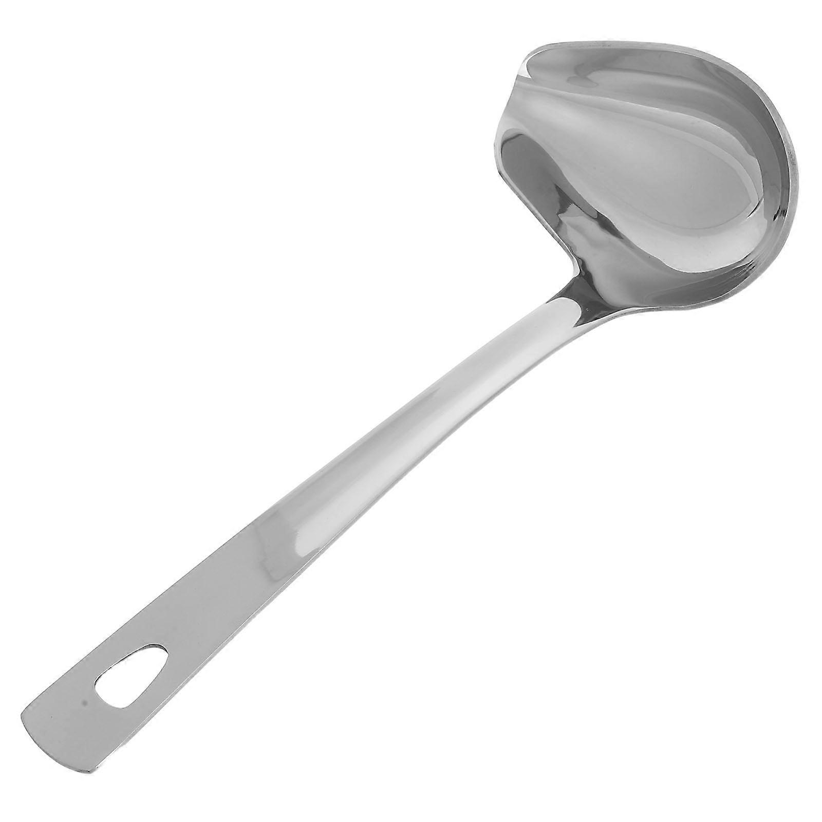 Kitchen Stainless Steel Sauce Ladle Spoon for Serving 4Pcs Set