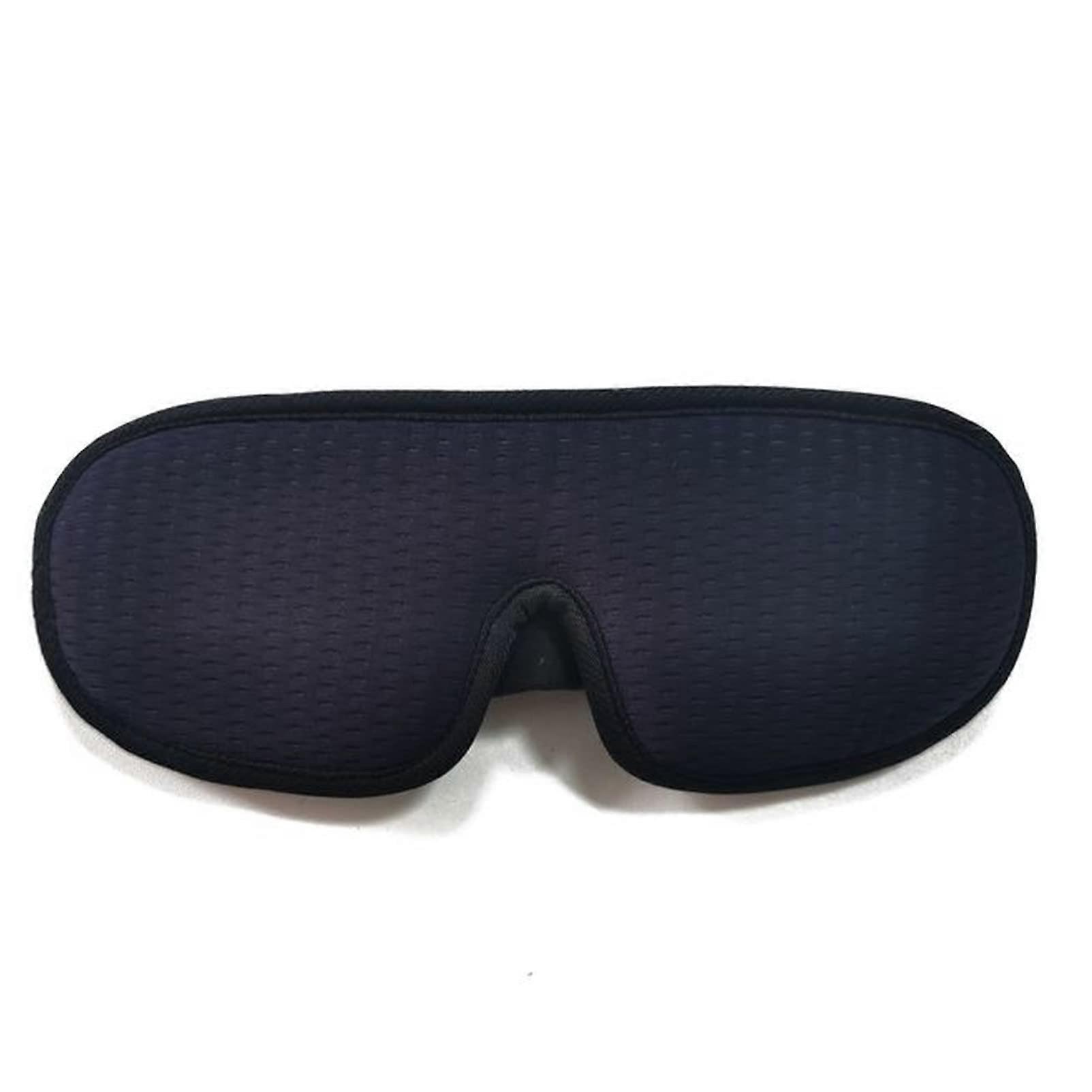 Eye Mask for Sleeping 3D Blocking Light Soft Padded Travel Shade Cover Navy Blue