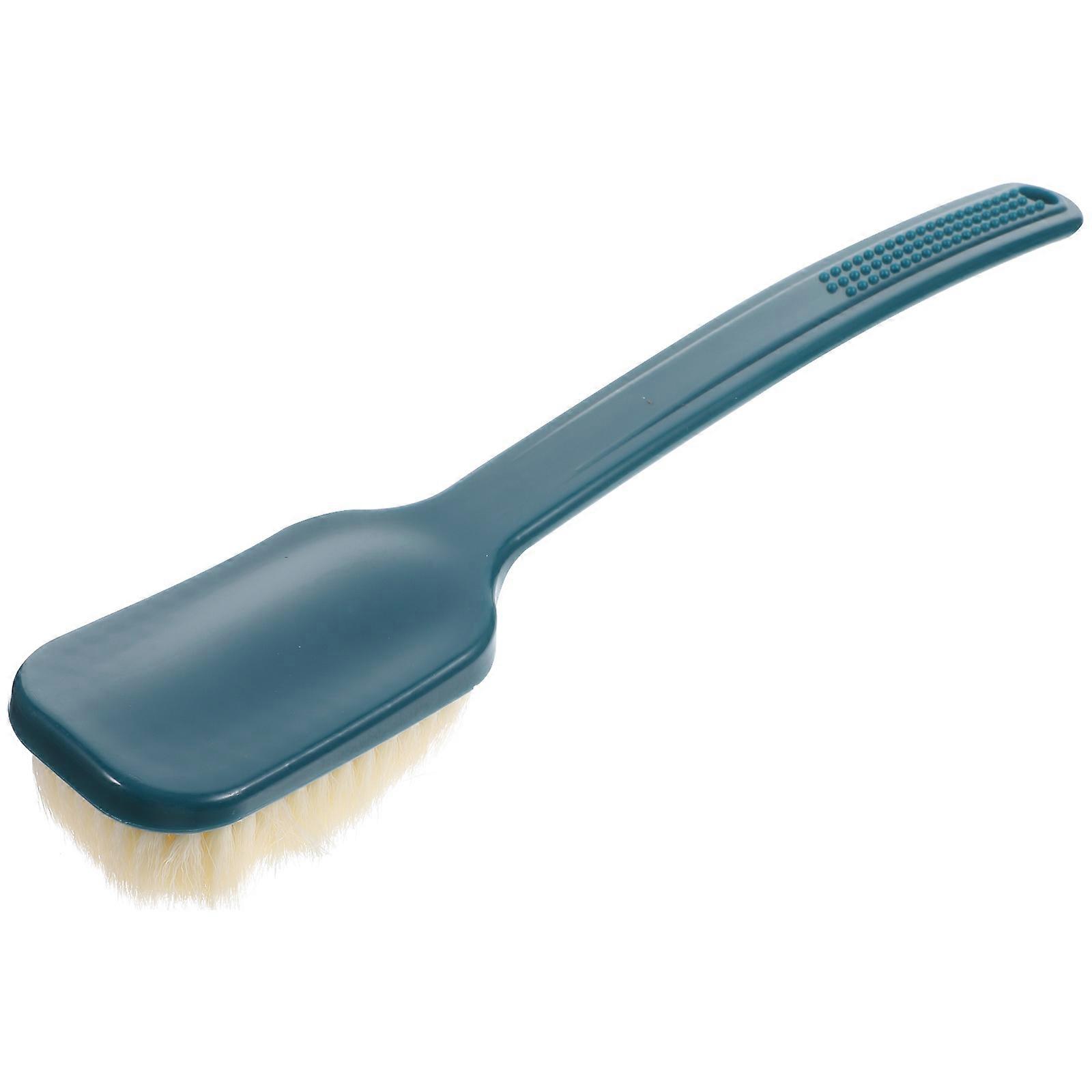 Blue Back Washer Bath Brush for 1Pcs Plastic Skin Scrubber