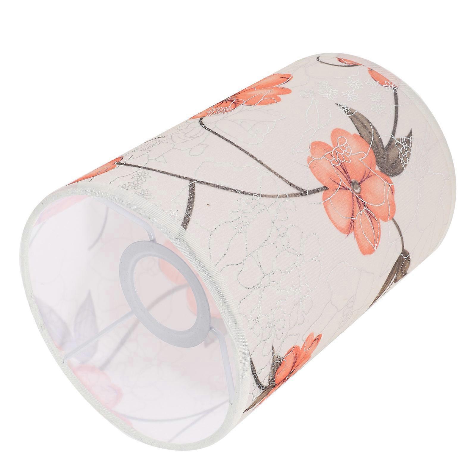 Bedside Lamp Shade Linen Lampshade for Decorative Use 4Pcs Rustic Style