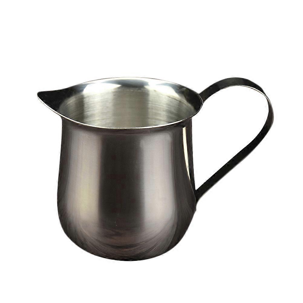 Milk Container Stainless Steel Milk Frothing Pitcher for 2Pcs Home Use