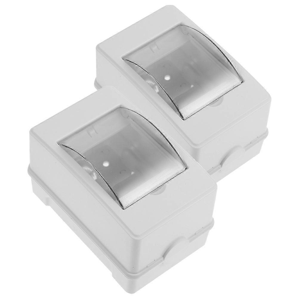 Waterproof Distribution Protection Box with Transparent Window for Industrial Use 8Pcs