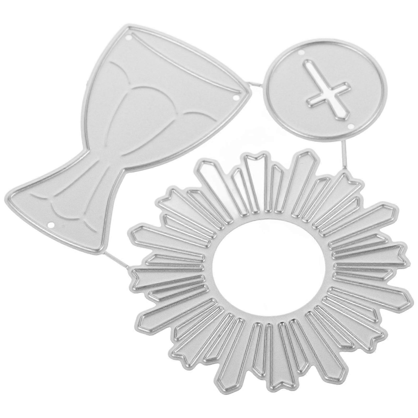 Decorative Die Cut For Paper Card Craft 5Pcs Practical Use Great For Holiday Decorations High Carbon Steel Cutting