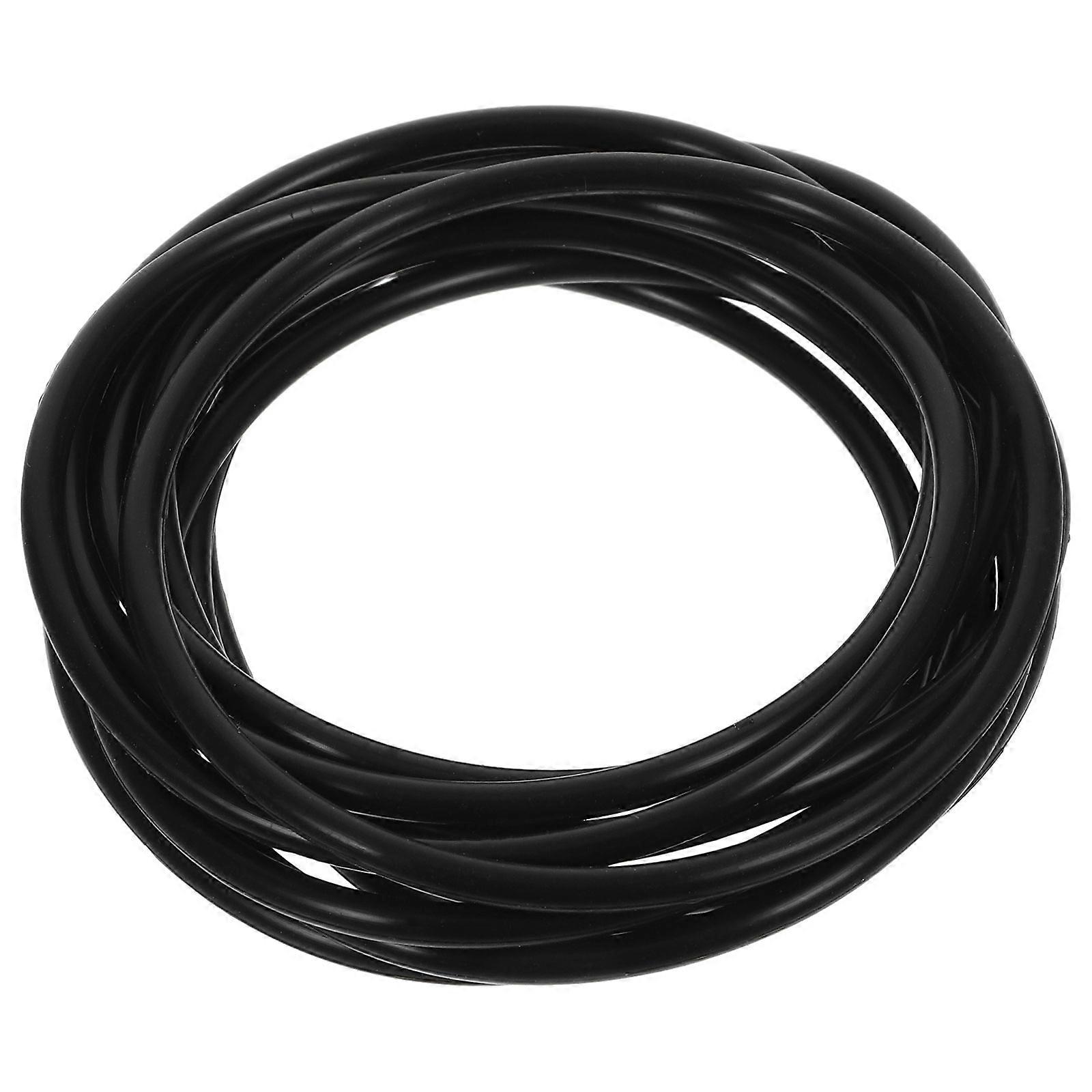 Black Silicone Bracelet Elastic Wristbands for Storage Use 30Pcs Set