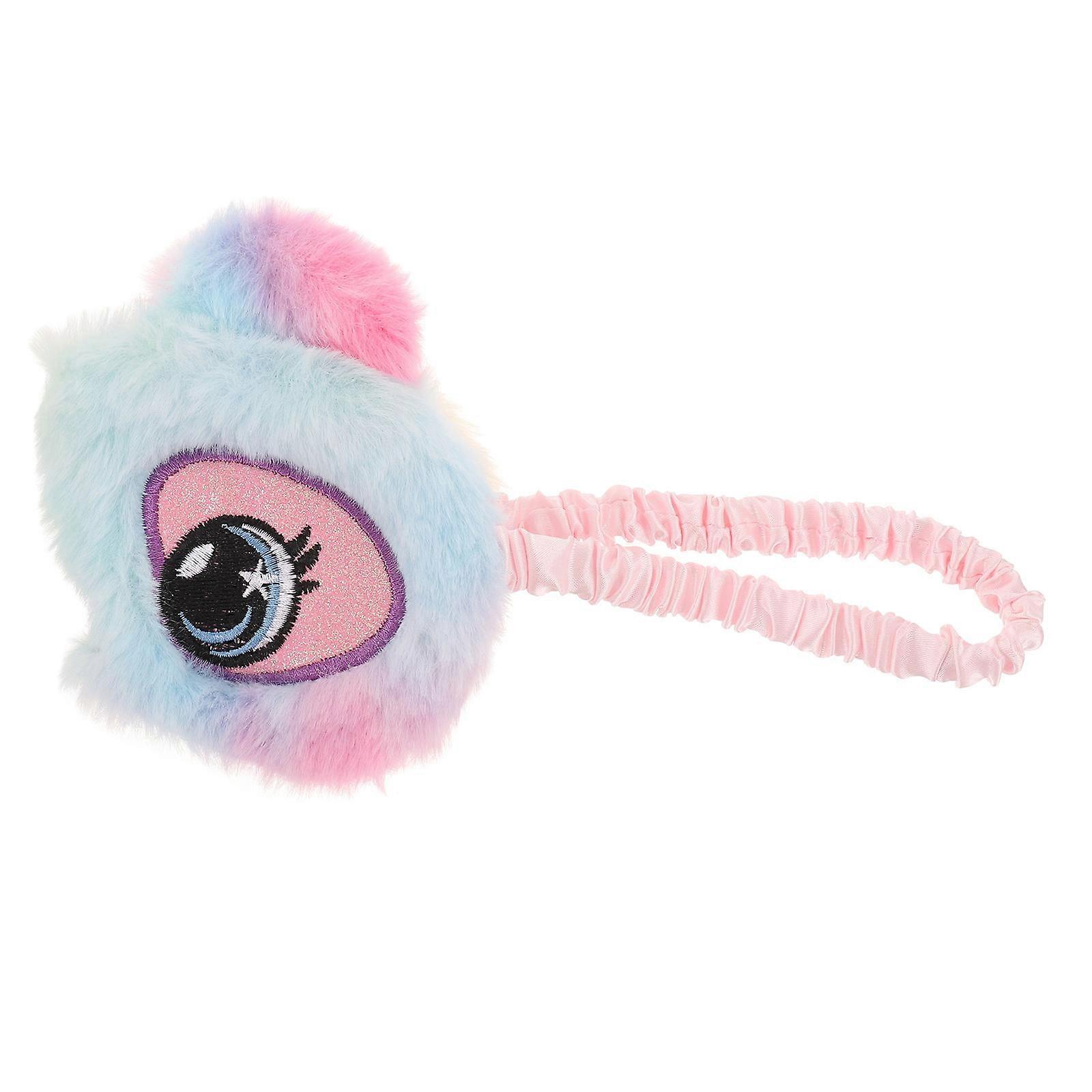 Eye Mask for Women Plush Sleep Mask for Sleeping 3Pcs Multi