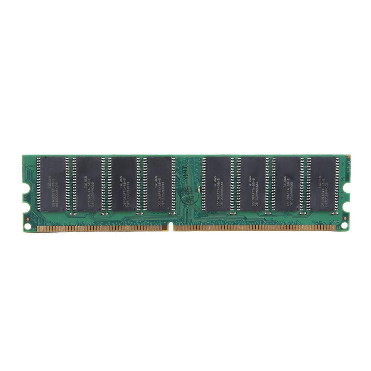 2.6V DDR 400MHz 1GB de memória 184Pins PC3200 Desktop para RAM CPU GPU APU Non-ECC CL3 DIMM