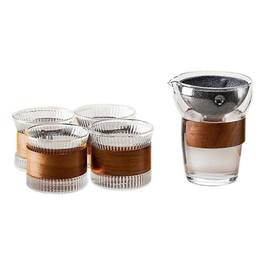 Semi-Automatic Tea Maker with Non-Porous Filtering System