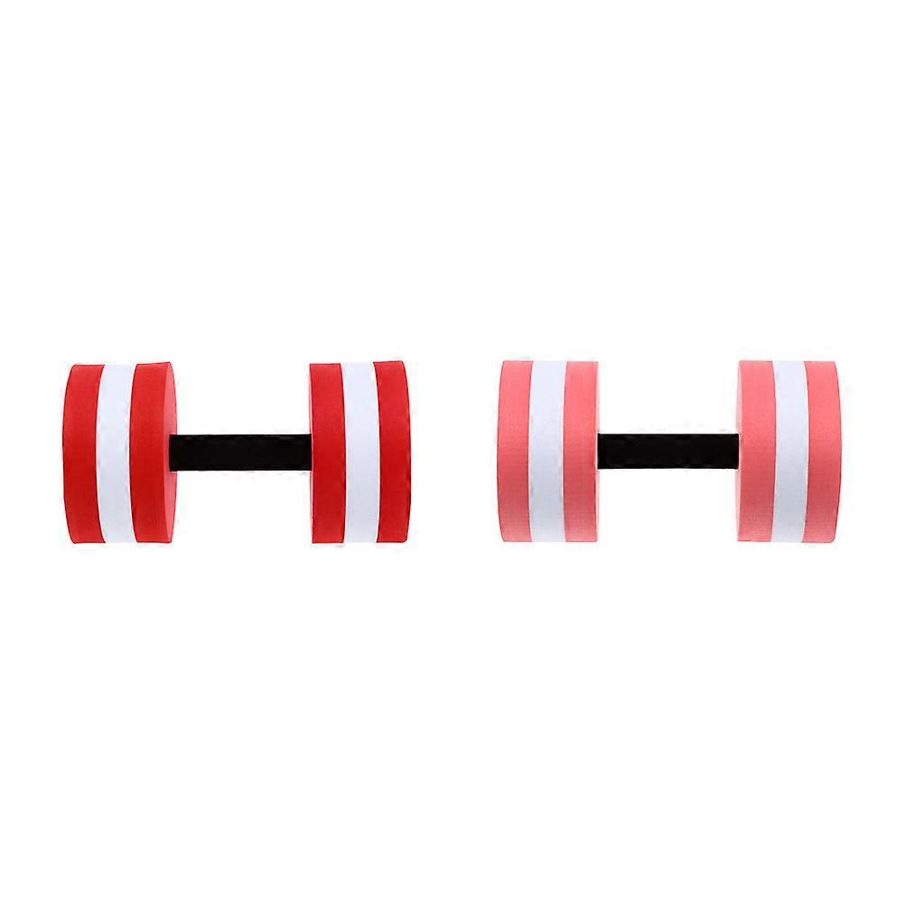 Convenient Pool Weights Water Dumbbells for Fitness 2Pcs Portable Eva Foam