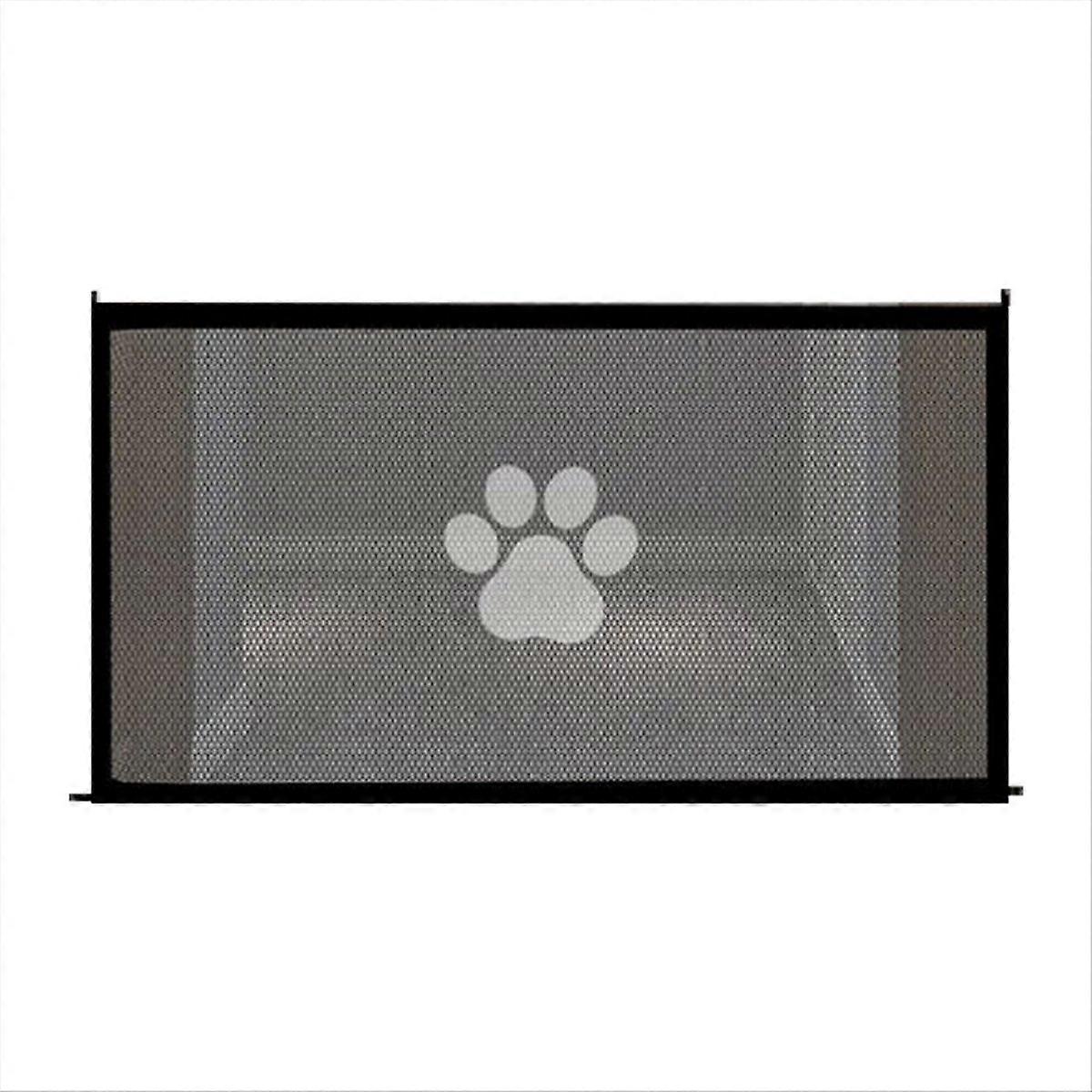 Pet Dog Barrier Fences with Pet Isolated Network Stairs Gate Folding Breathable Mesh Playpen for Dog