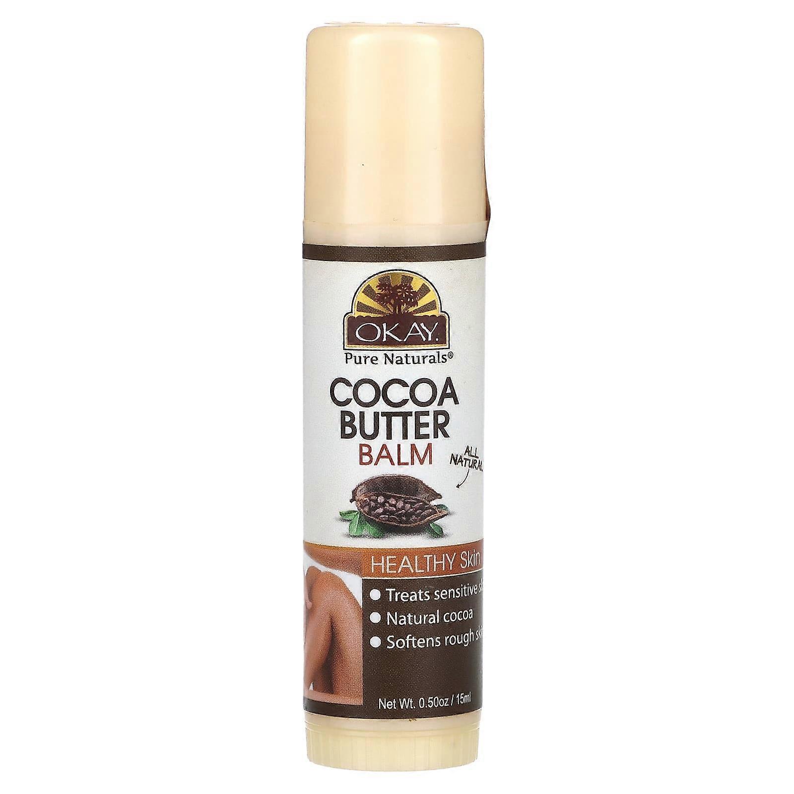 Cocoa Butter Balm, Health Skin, 0.50 oz (15 ml)