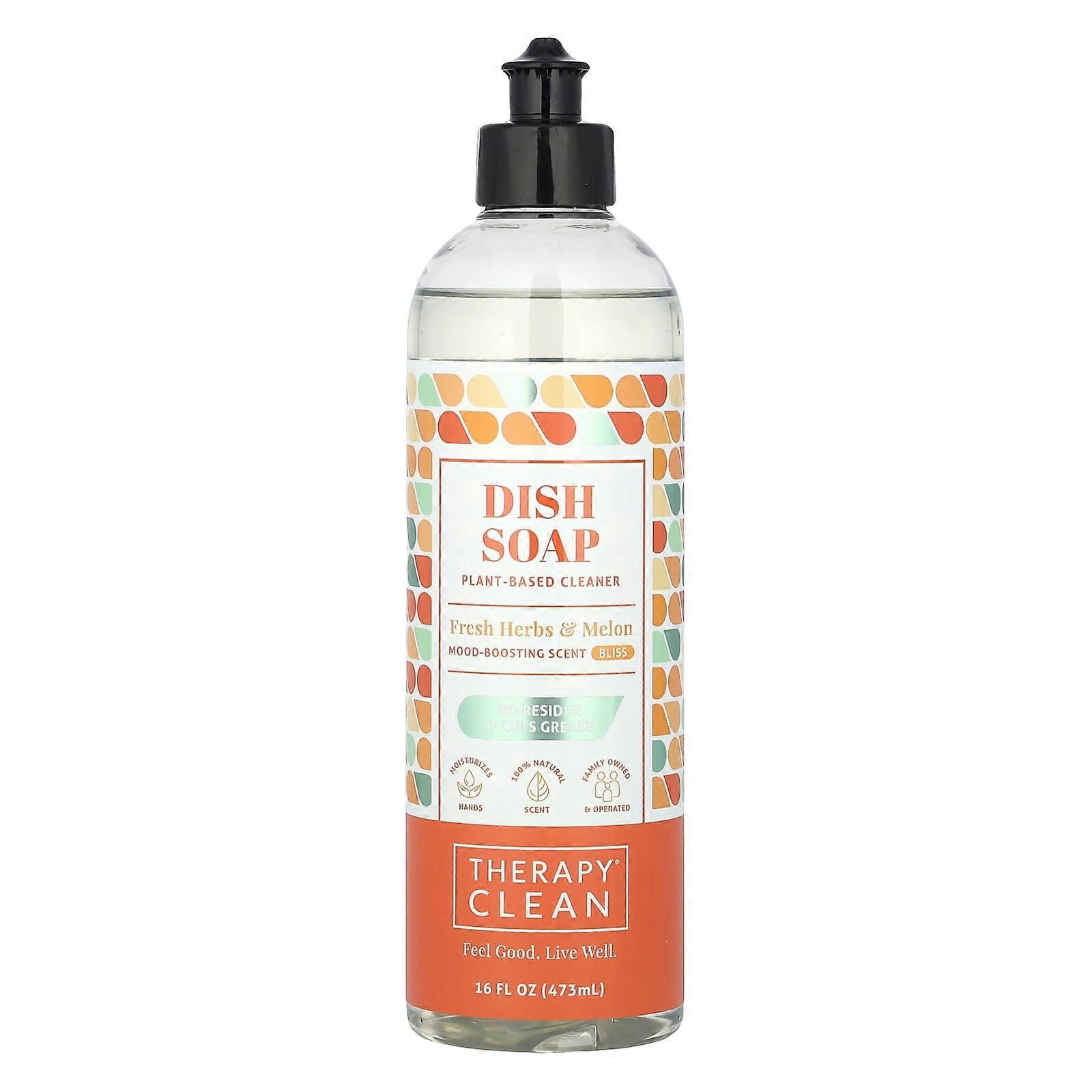 Dish Soap, Fresh Herbs & Melon, 16 fl oz (473 ml)