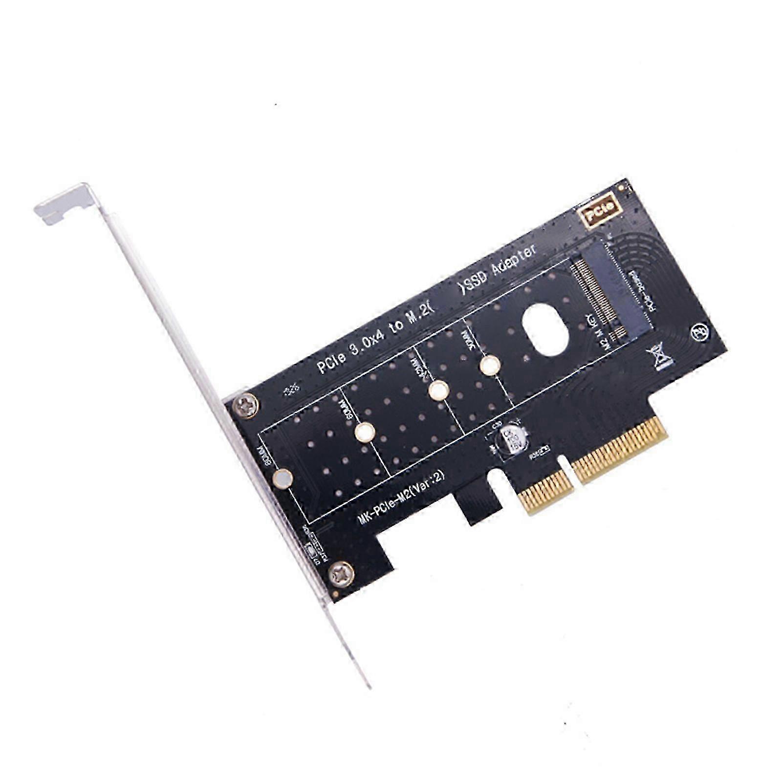 Adattatore SSD da PCIE a NVME Riser per schede di espansione da M.2 NVMe a PCIe 3.0 x4 con staffe per SSD NVME 2230 2242 2260 2280 M.2 NVME