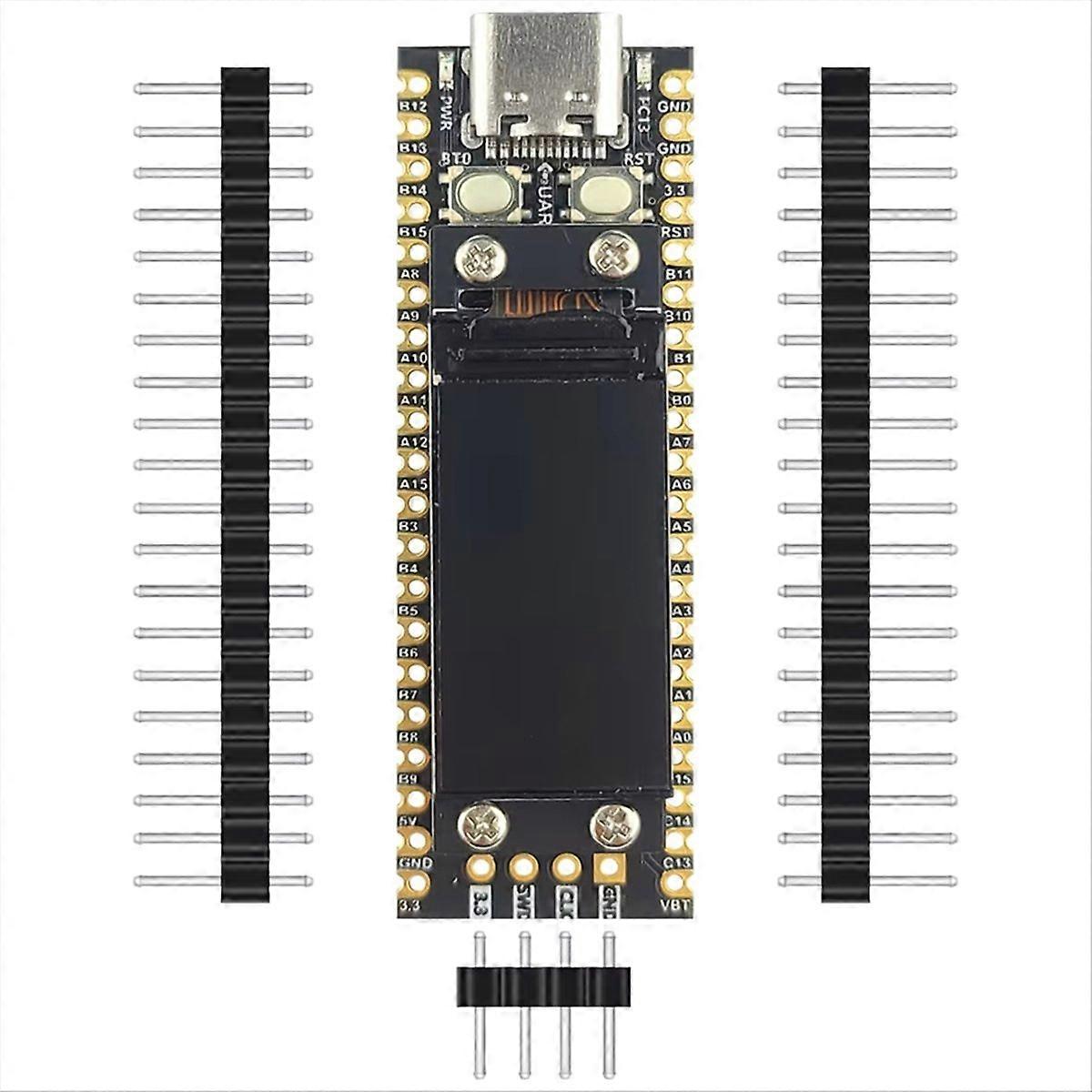 STM32F103C8T6 Development Board with 0.96 Inch TFT LCD Screen Display 8MB Flash MCU Minimum System Board