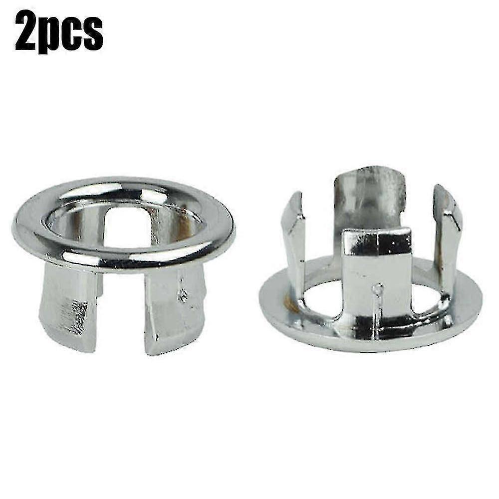 Bathroom Sink Basin Overflow Ring Round Drain Hole Plug Cap Spares