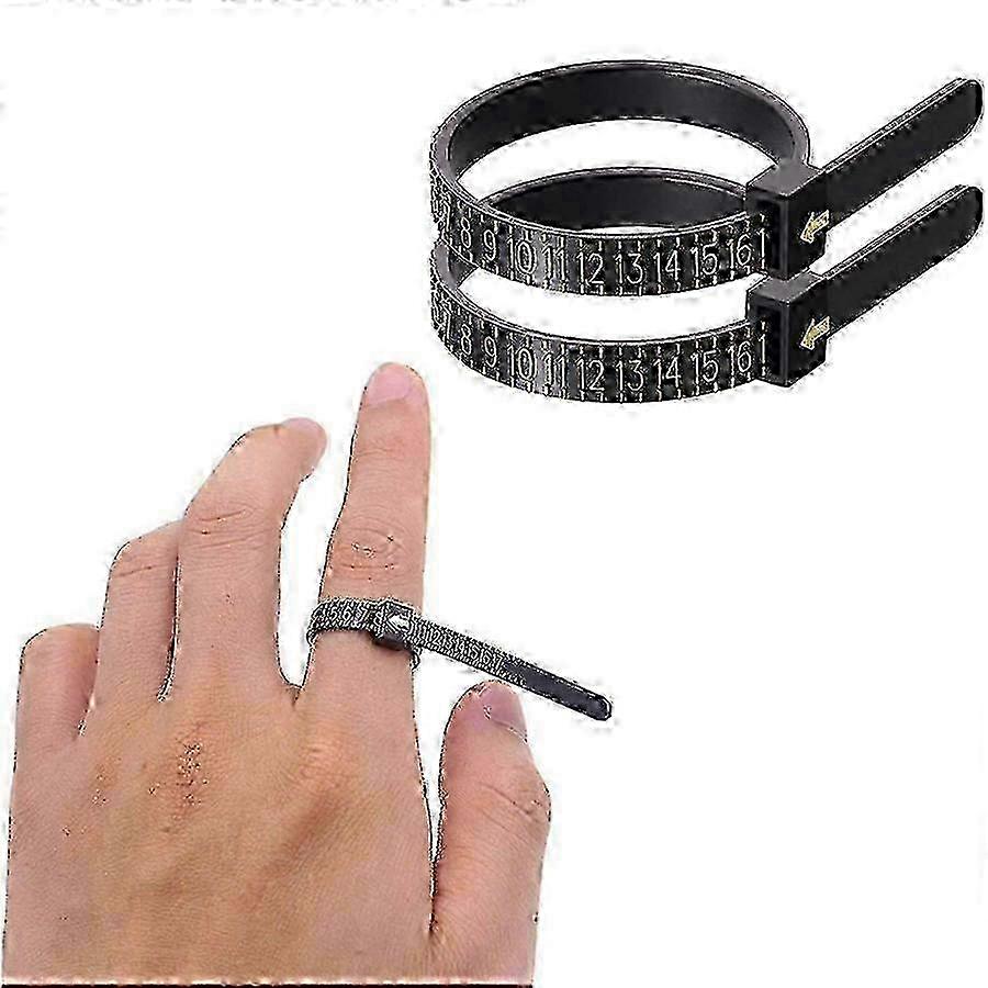 Ring Size Tool Kit with Jewel Polishing Cloth - Comprehensive Finger Size Measuring Kit New-Arrival