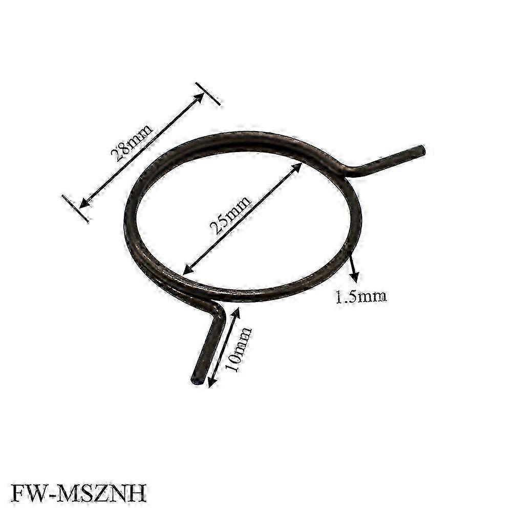 Door Handle Replacement Springs 5PCS Black Durable