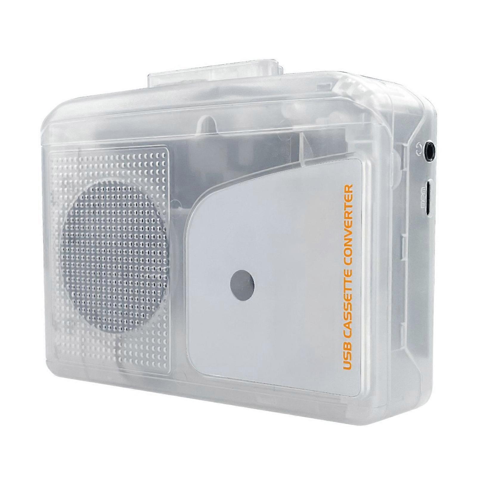 Friendly Cassette to MP3 Converter with Inside Editing Features for Personalizing Music Files Multicolor