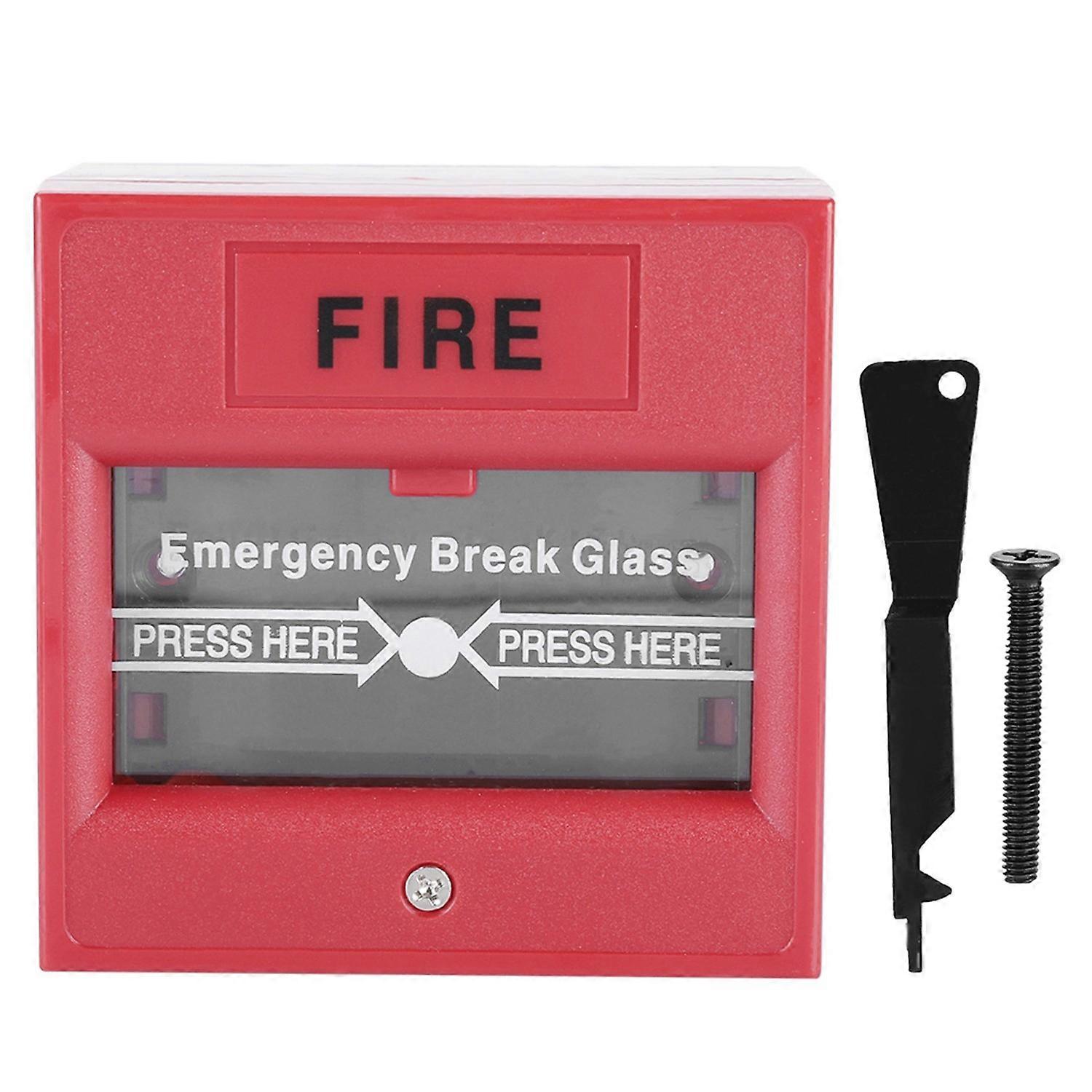 Emergency Exit Fire Alarm Button Release Security Glass Break Alarm Switch