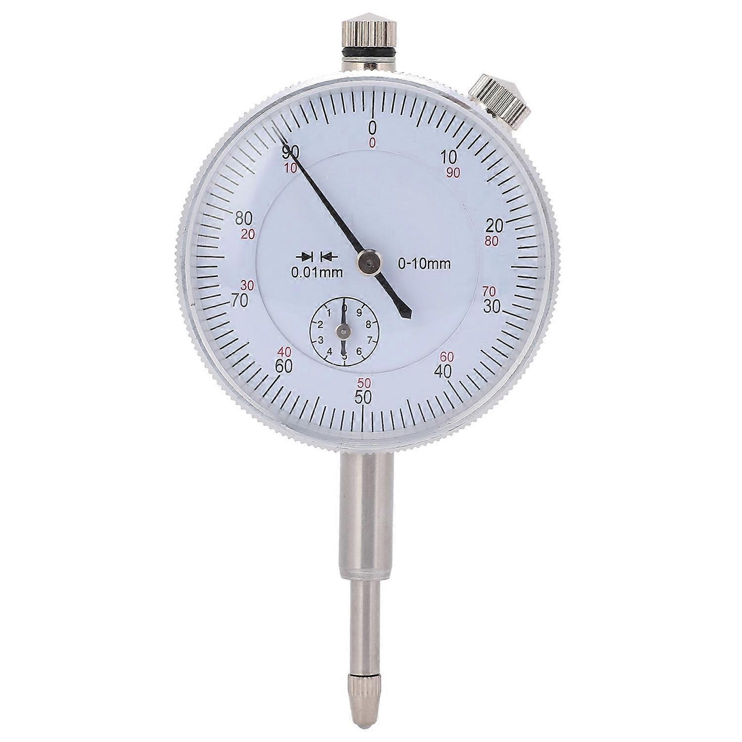 010mm Dial Indicator HighAccuracy AluminumCase Pointer Mechanical InnerDiameter Depth Indicator Gaug