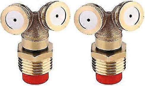 2包黄铜农业花园喷灌喷雾器