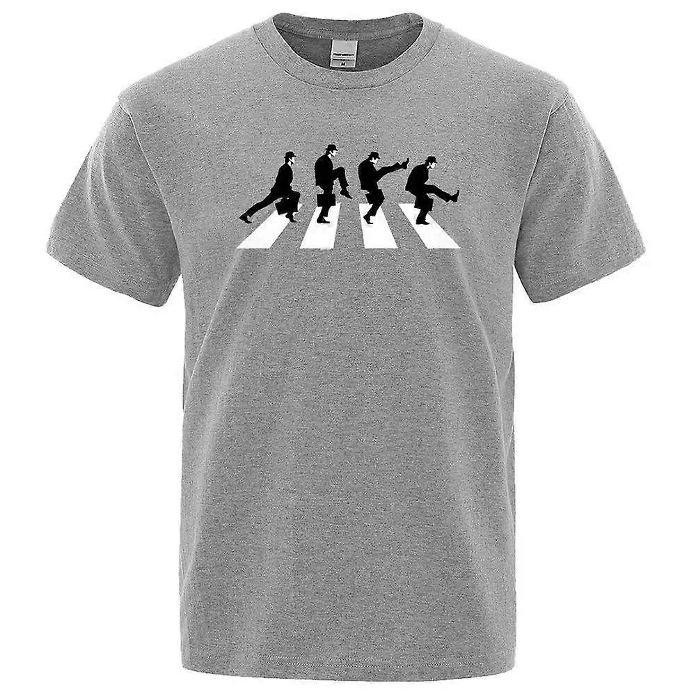 Pánske tričko Monty Python Ministerstvo hlúpych prechádzok Tričko módne vtipné Bavlna s krátkym rukávom Oversized tričko Osobnostné tričko