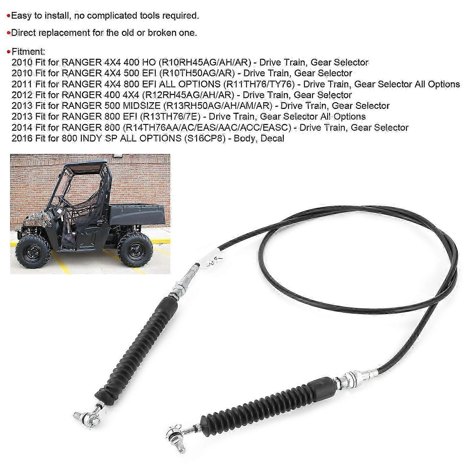 Polaris Ranger 400 500 800 Replacement Gear Shift Cable 7081614