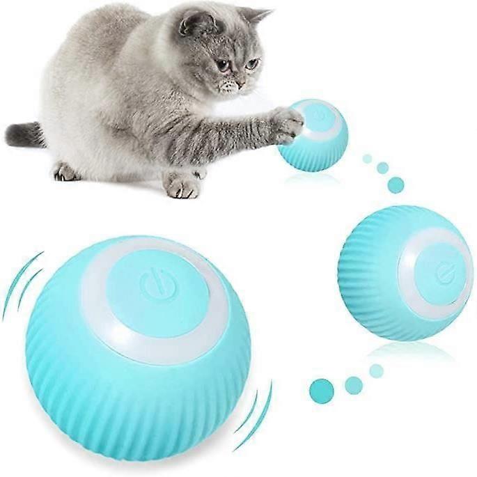 Cat Toy - Unspecified - Interactive Ball - USB Rechargeable - 360 Auto-Rotating - Soft Silicone