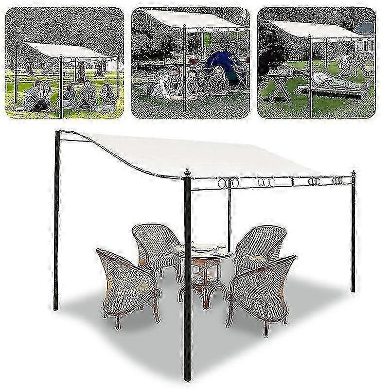 300d مقاوم للماء والرطوبة سقف خيمة قماش يغطي غطاء بديل ، غطاء ستارة ظلة ، لوازم خارجية 3x3m