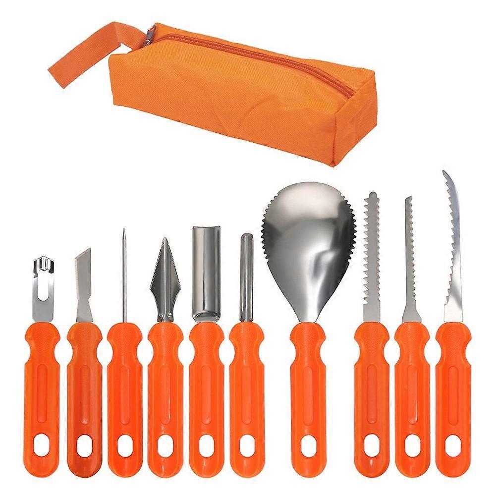 10PCS Halloween Pumpkin Carving Kit