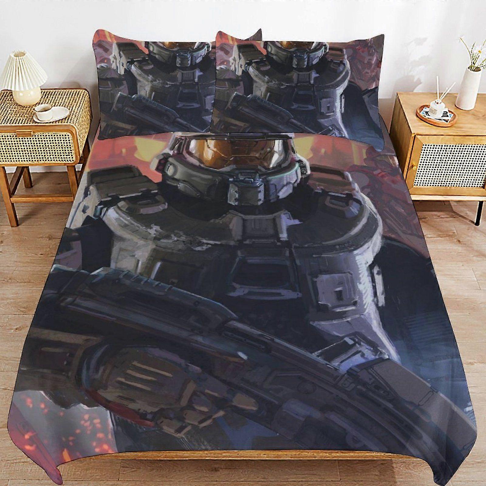 o438 Halo Long Term Use Quality Handling Minimal Style Smooth Fit Duvet Cover Sets Modern Touch h438