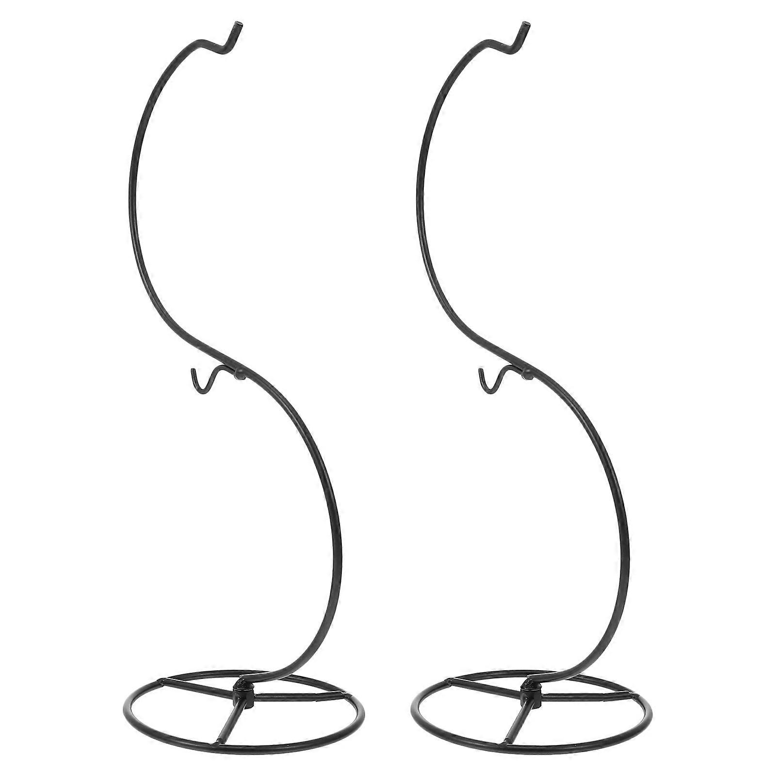 Micro Landscape Hanging Stand Micro Landscape Bottle Hanger for 2Pcs Ornament Display