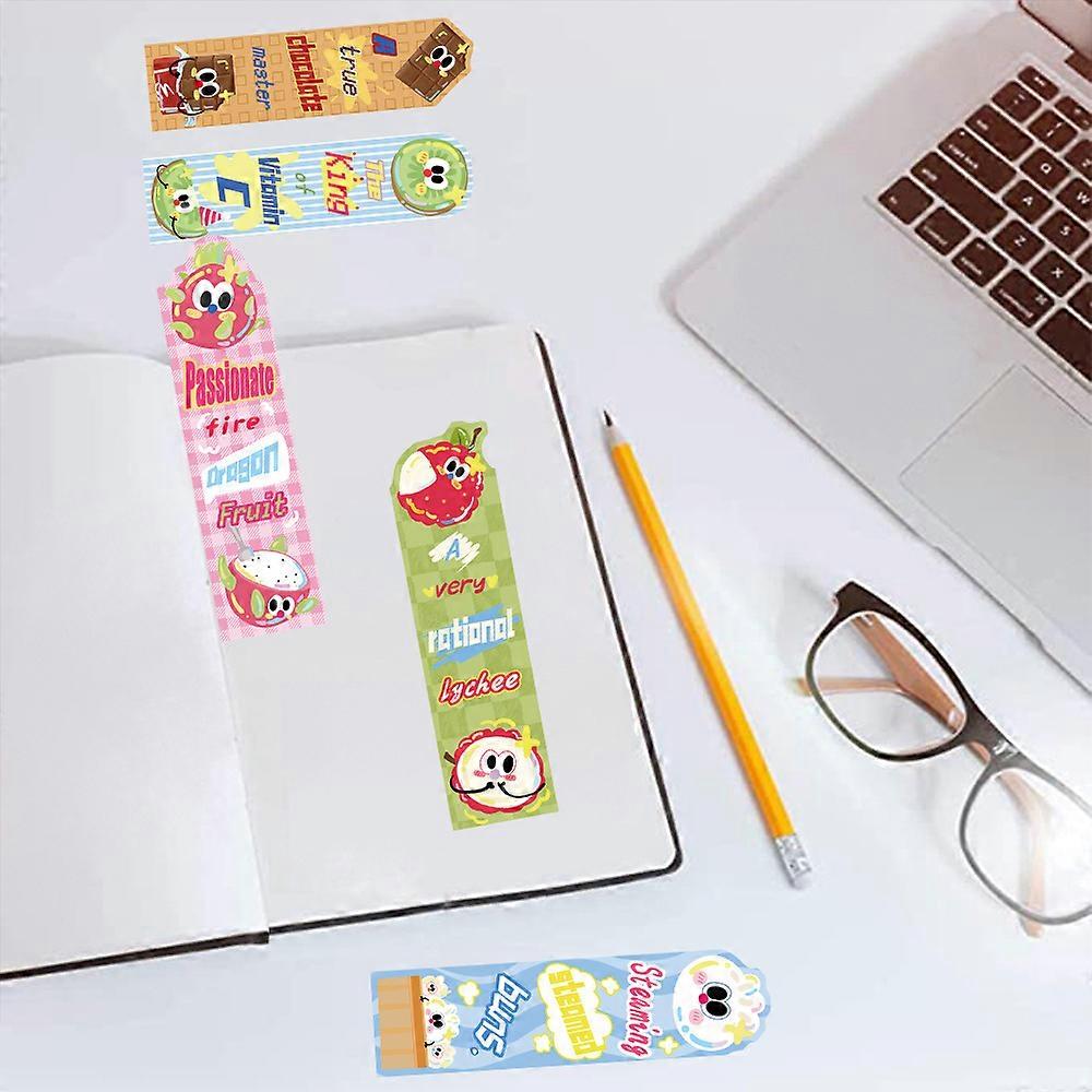 30 Food-Themed Bookmarks Series: Simple, Artistic, Creative, Instagram-worthy Reading Paper Bookmarks DIY