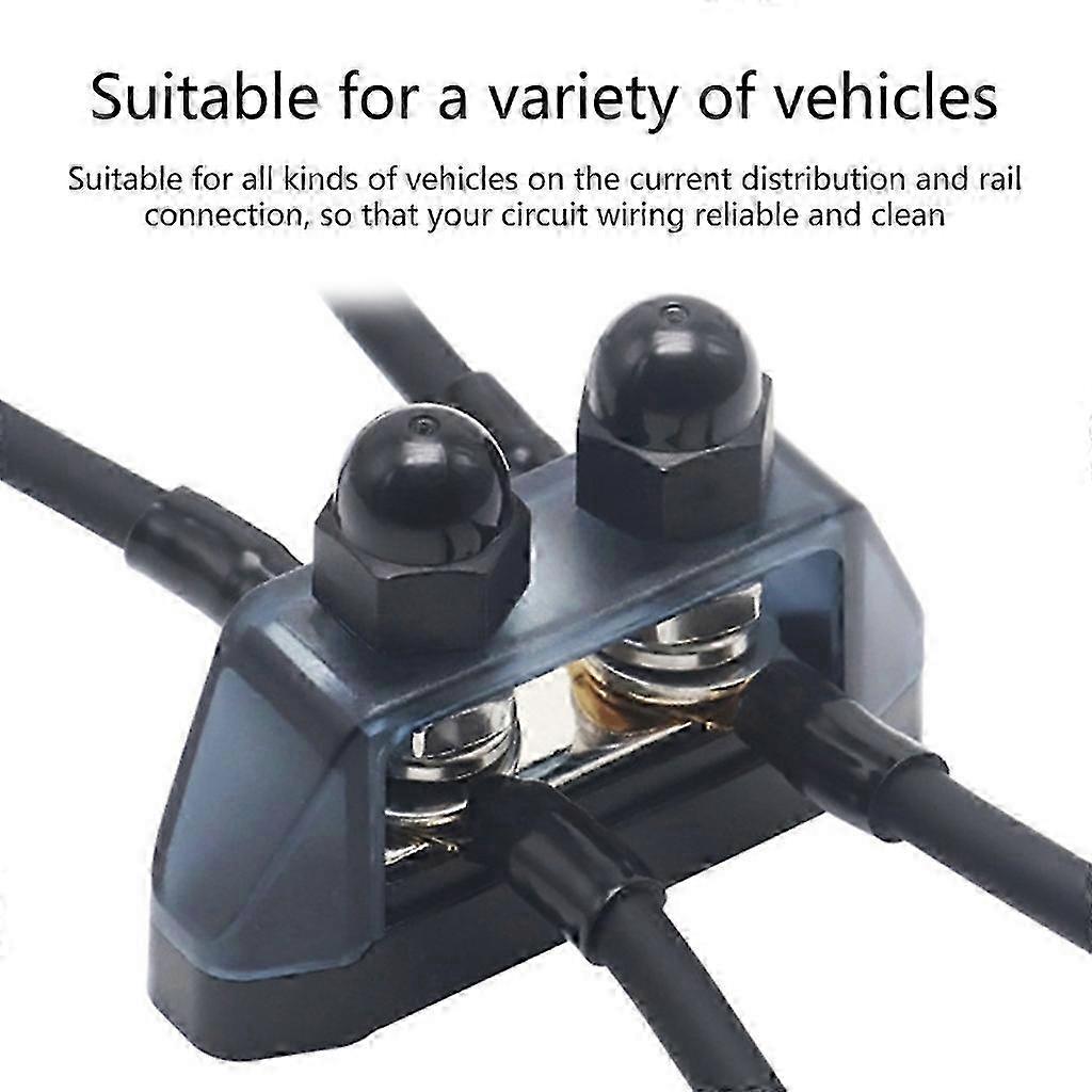 Battery Terminal Blocks Insulated Power Distribution Block High Performance