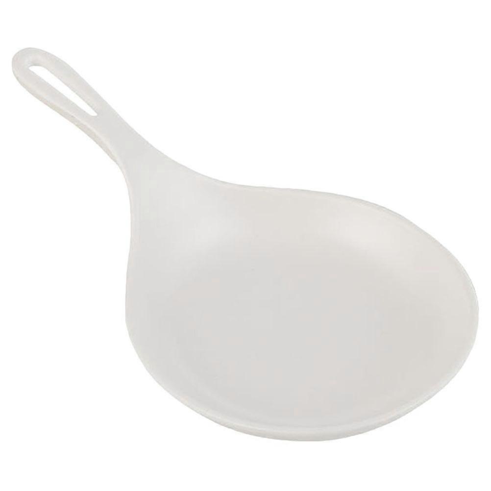 White Serving Dish Plate with Handle for Kitchen Use Lightweight Serving Plates