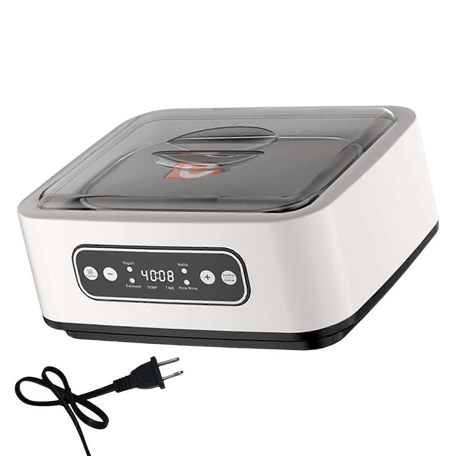 Automatic Fermentation Appliance Multi Function Household Yogurt Maker Digital Control Low Noise with 9 Containers Multicolor