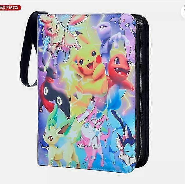 900 بطاقة تداول بطاقات الموثق حامل الألبوم جامع للبوكيمون