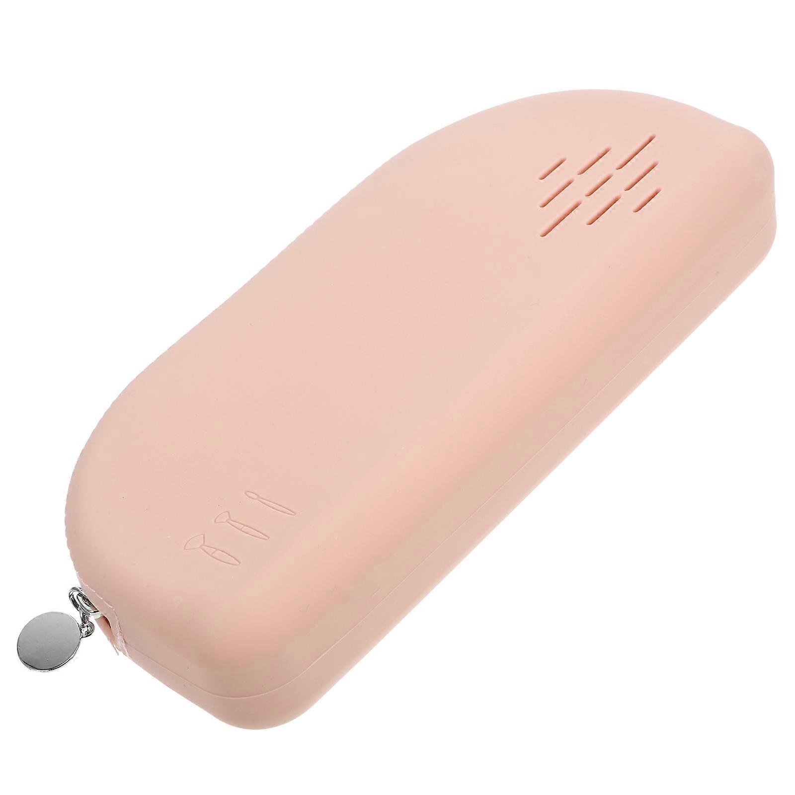 Travel Makeup Brush Holder Silicone Bag for Storage