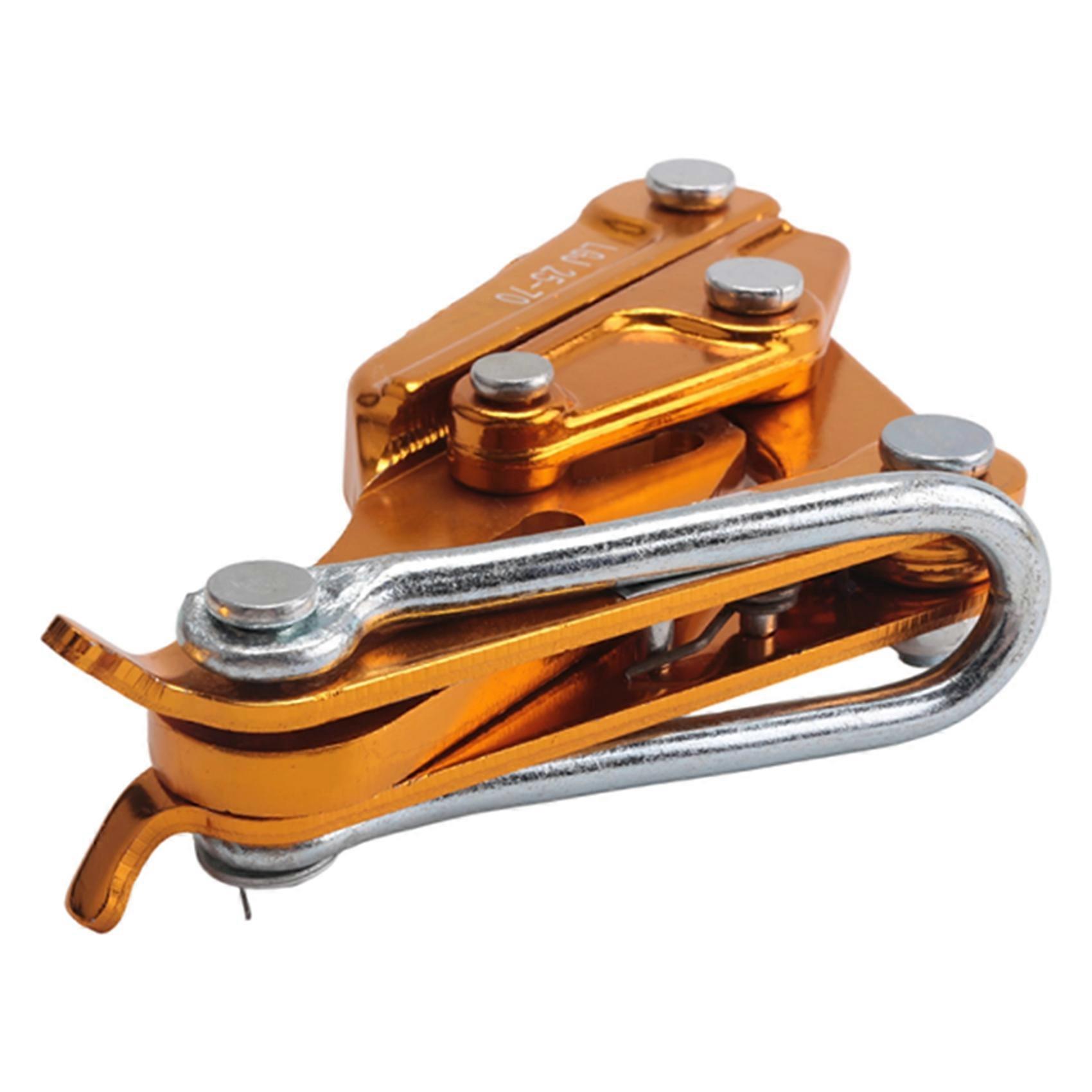 Wire Clamp Cable Wire Rope Grip Puller Pulling Tightening Tool (25-70, 10KN)