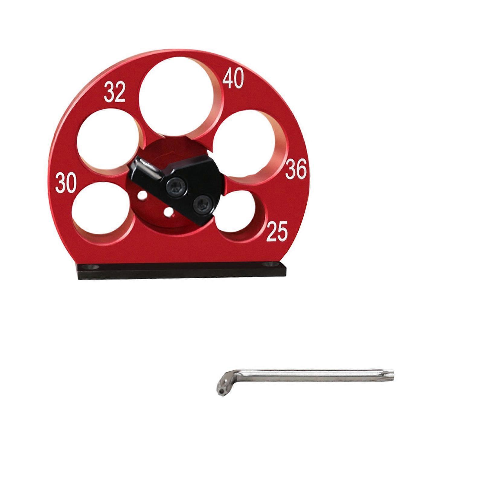 Adjustable Dowel Maker Jig Stabilizer Tool For Woodturning Projects Durable Aluminum Construction Multicolor