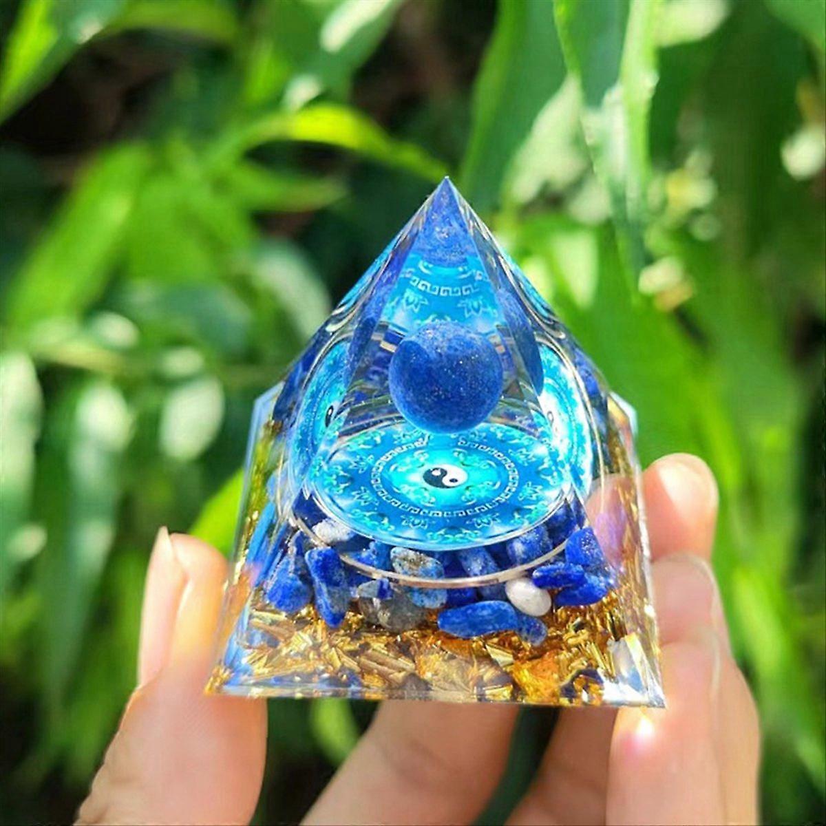B Pyramid Ornaments CrystalEnergy Generator Orgone Pyramid
