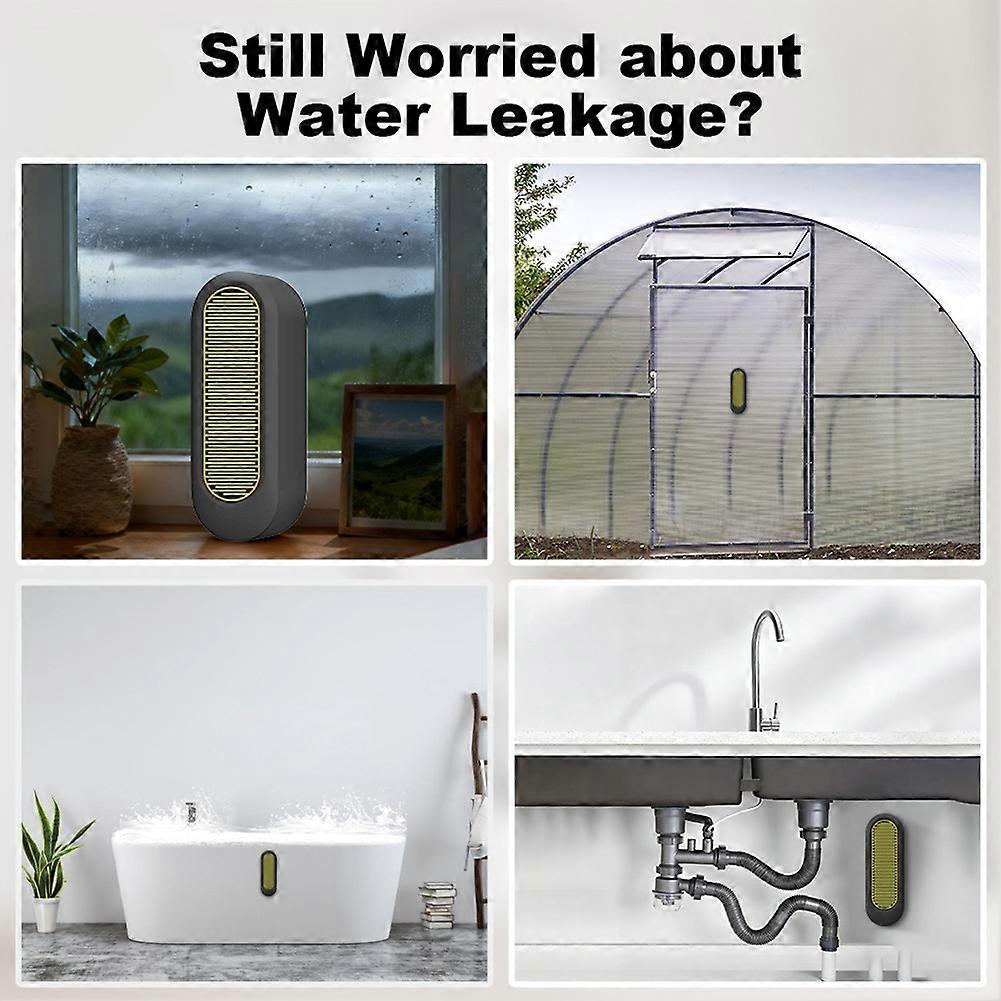 Tuya Smart Zigbee Rain Sensor IP65 Waterproof Rain Detection Water Leak Sensor Real Time APP Monitoring Alert B