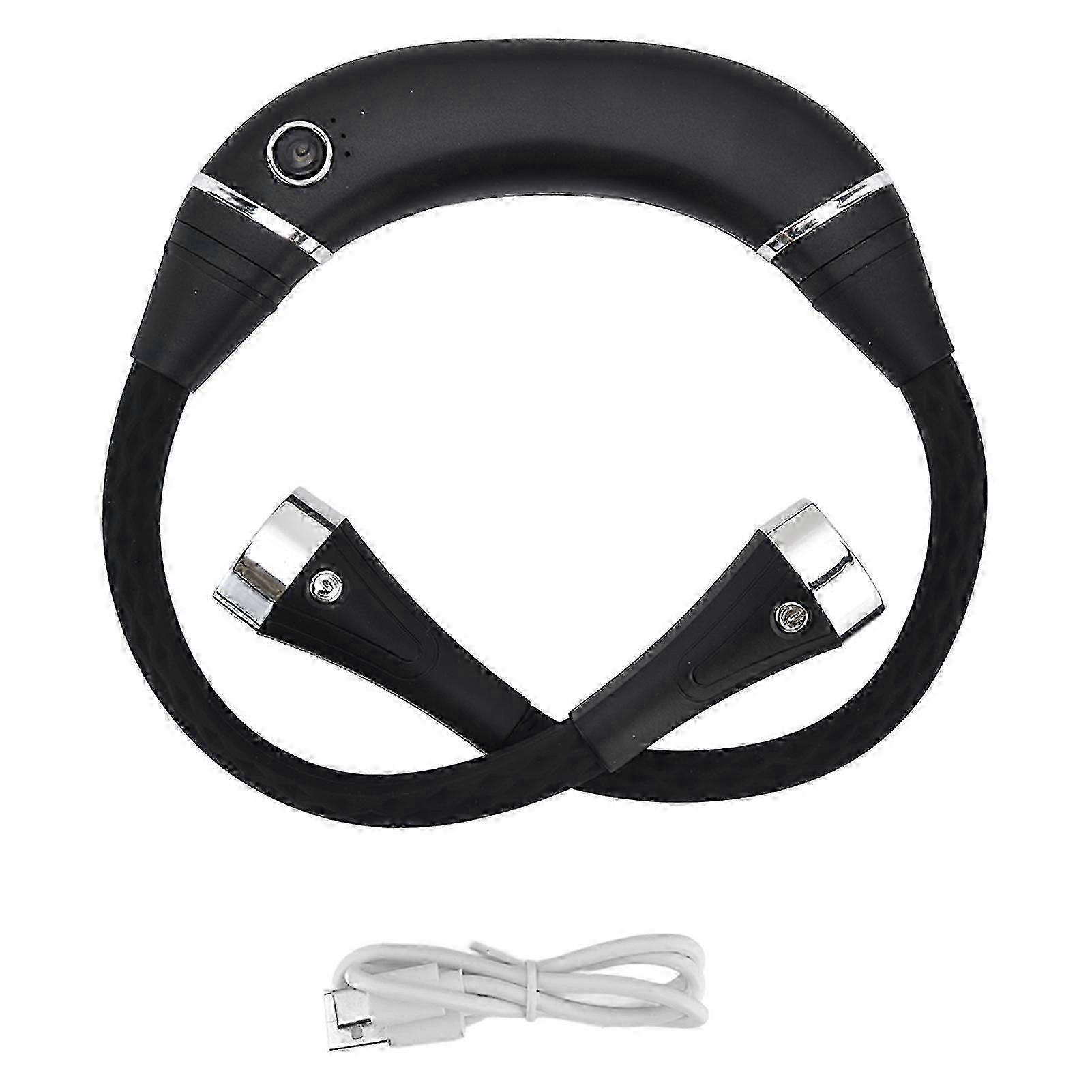 LED Neck Reading Light Flexible 3 Mode Adjustable Rechargeable Book Reading Light for Night Running