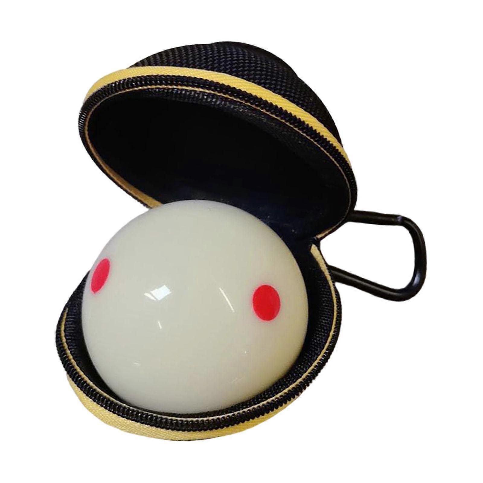 Cue Ball Practice Training with Case, Standard Round Lightweight Accessories