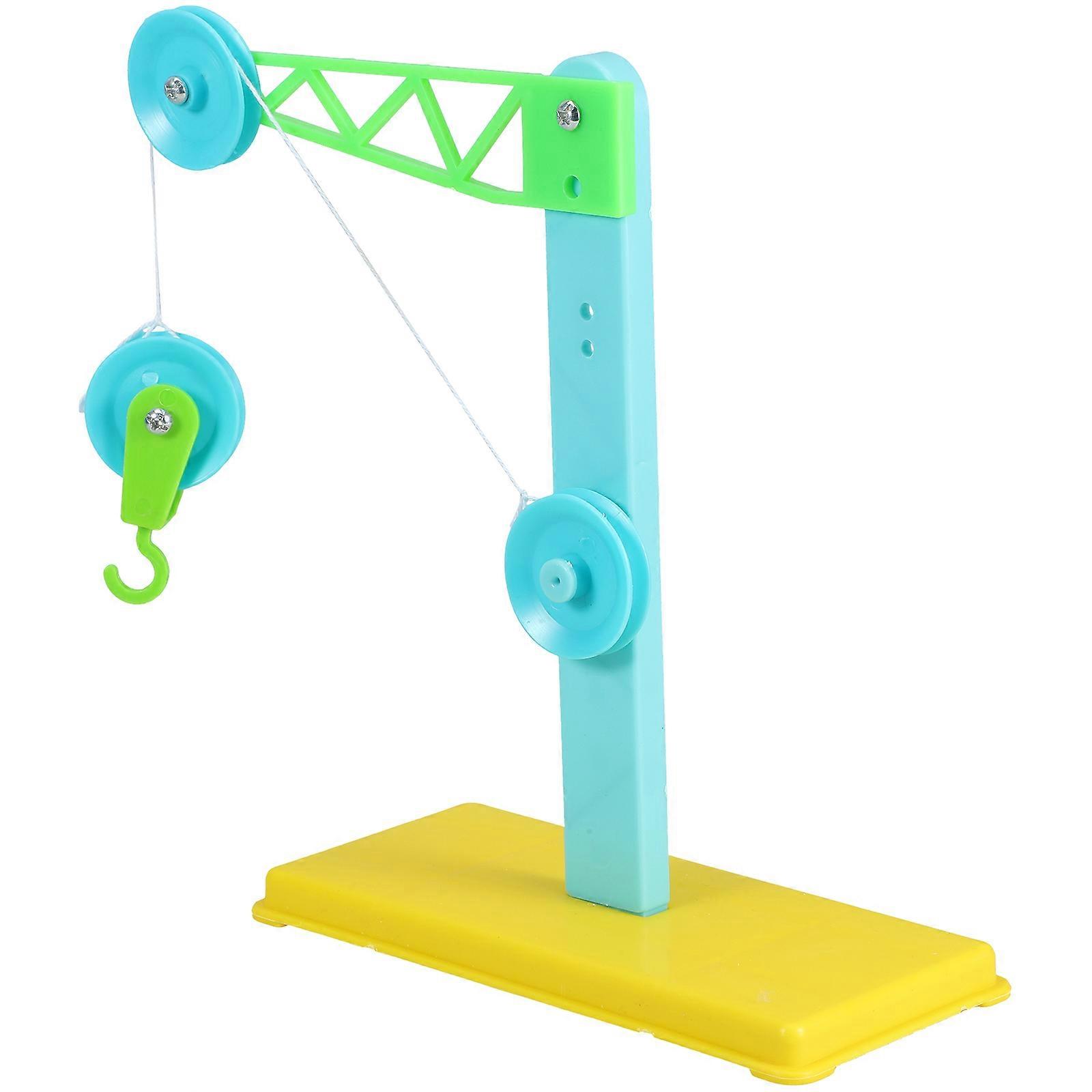 Teaching Pulley Block Set Physical Mechanics Science Kit for Students 3Sets